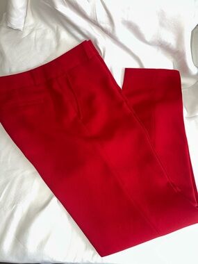 Banana Republic Martin Fit Red Women's Dress Pants size 8